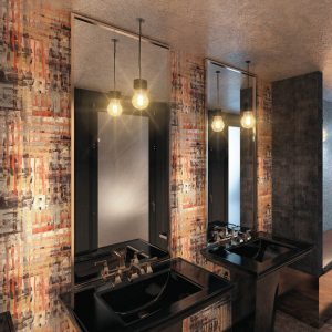 Giấy dán tường nhà hàng - khách sạn