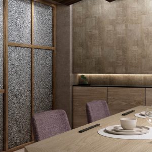 giấy dán tường phòng khách sang trọng BB1518