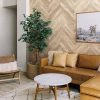 Ảnh thi công giấy dán tường Nhật bản BA5133