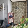 Ảnh thi công giấy dán tường BA5206