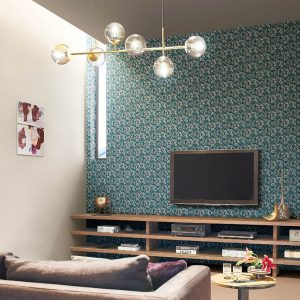 Ảnh thi công giấy dán tường Nhật bản BA5291