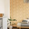 Ảnh thi công giấy dán tường Nhật Bản BA5488