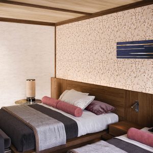 Mẫu giấy dán tường phòng ngủ BA5408