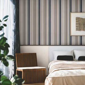 Ảnh thi công giấy dán tường Nhật Bản BA5451