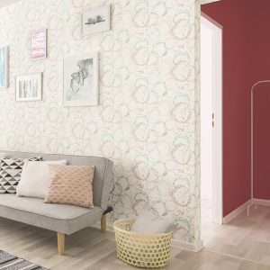 Ảnh thi công giấy dán tường nhật bản TWP1125