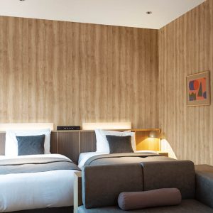 Ảnh thi công giấy dán tường BB9560